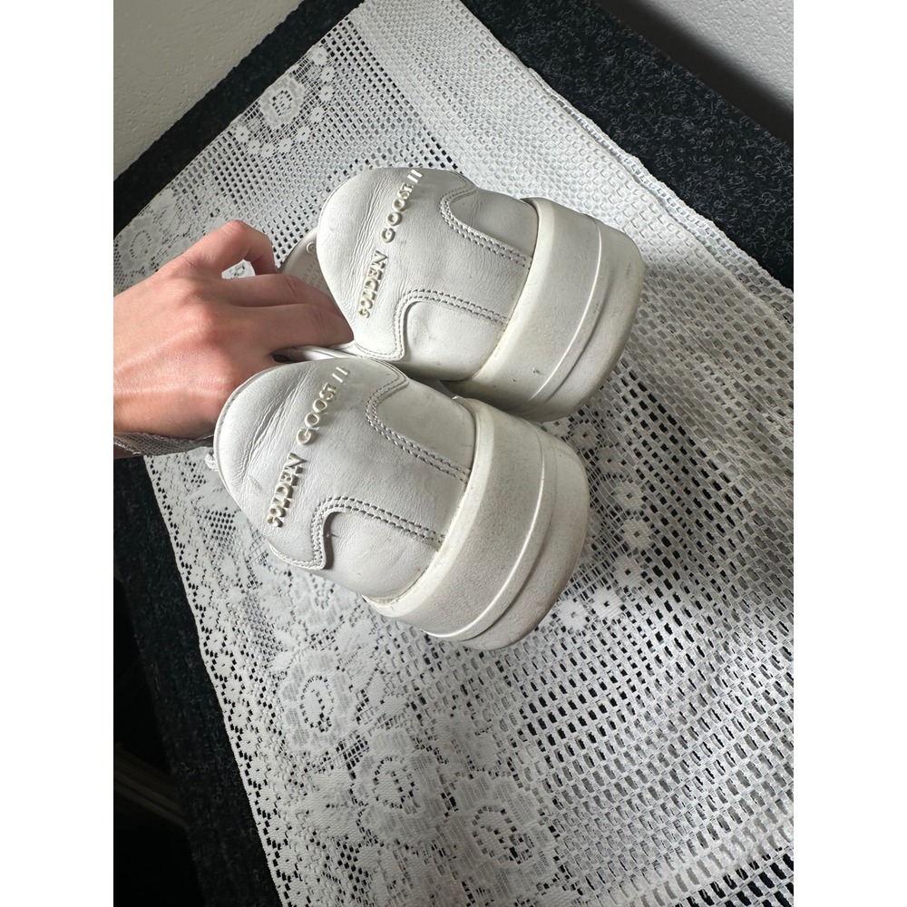 Golden Goose Pure Star Leather Low-Top Sneakers - Picture 7 of 7